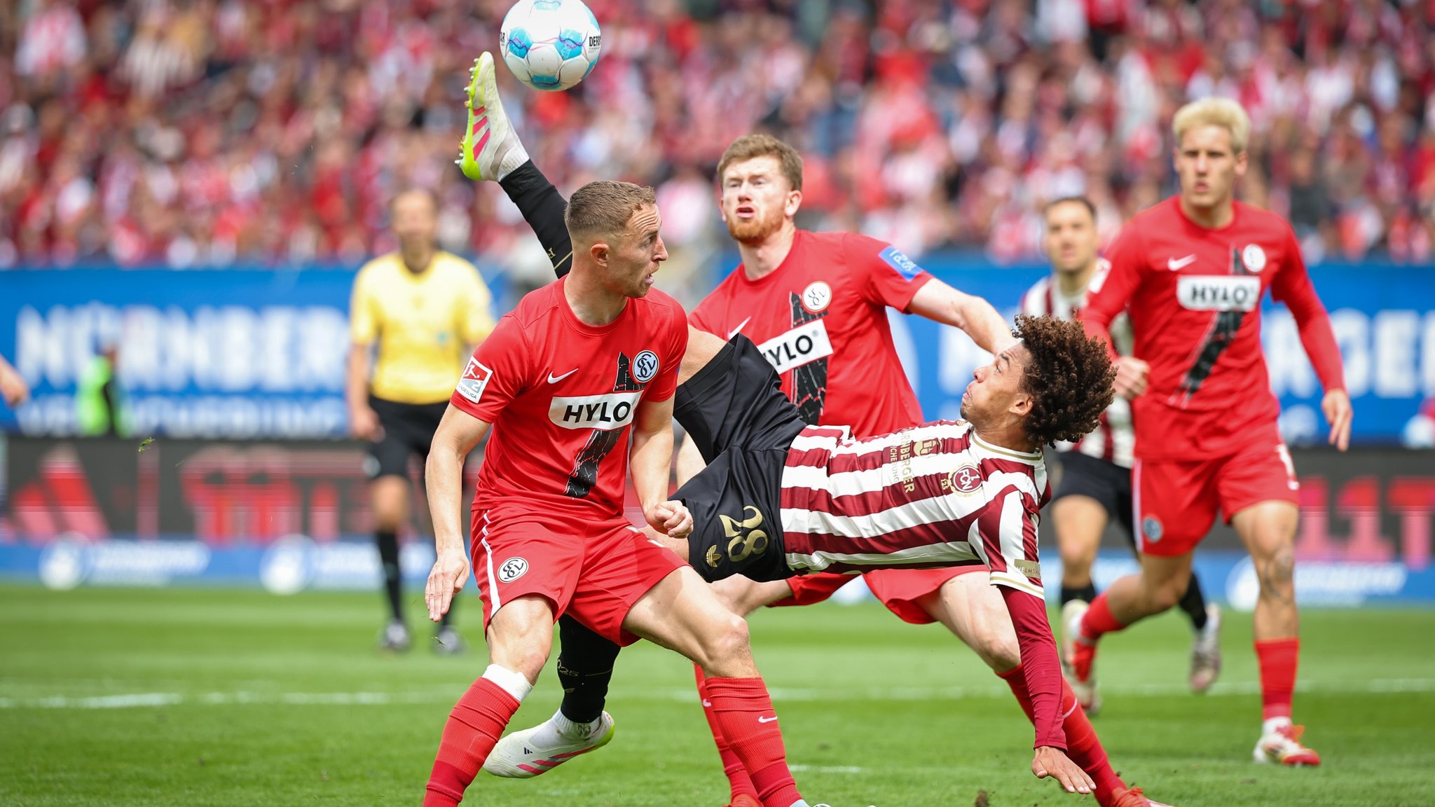 1. FC Nürnberg: Elversberg crasht die Geburtstagsparty