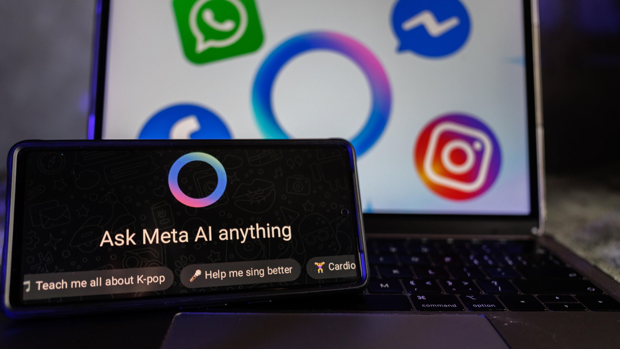Meta AI: Verwirrung um neuen Ring in WhatsApp & Co. 