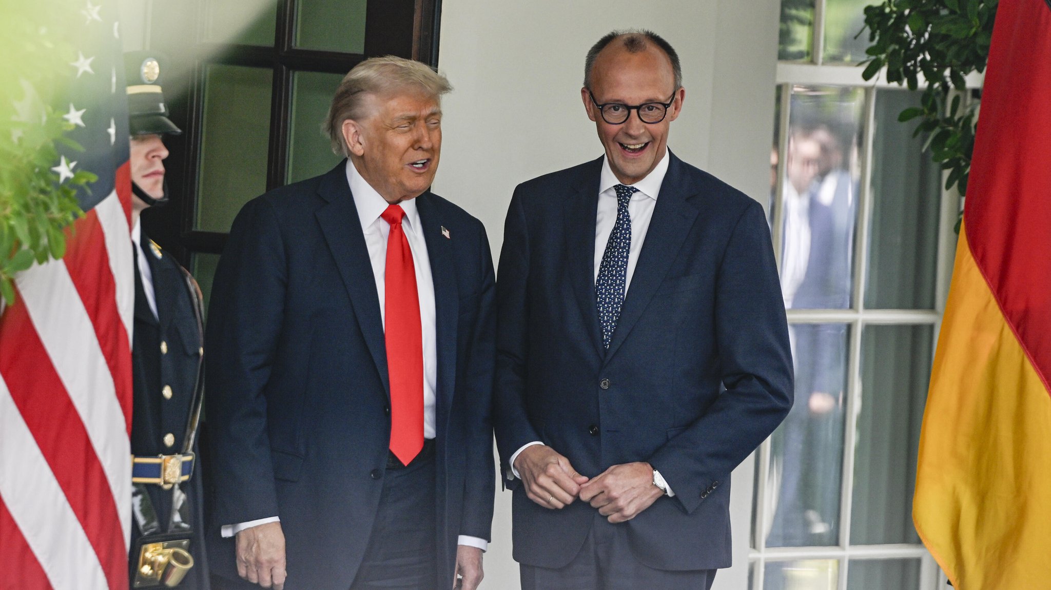 Neue beste Freunde? Nach dem Treffen von Merz und Trump